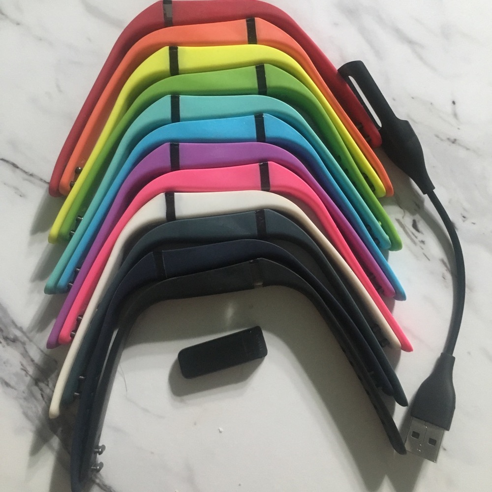 Fitbit with 12 bands